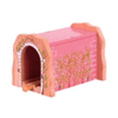 Pinker Ziegelsteintunnel