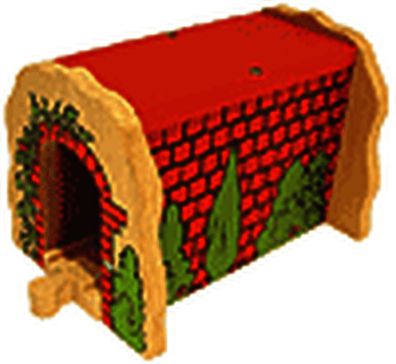 Roter Backsteintunnel