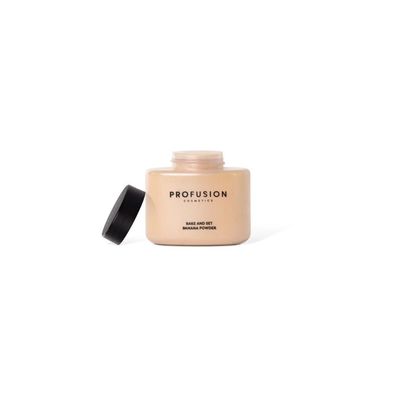 Profusion Cosmetics, Bake & Set, Lose Powder Foundation, Banane, 25 g