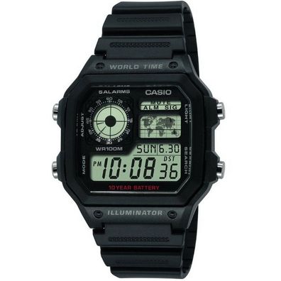 Casio - Armbanduhr - Herren - Chronograph - Casio-Collection AE-1200WH-1AVEF