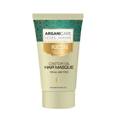 Rizinusöl, Crememaske zur Haarbehandlung, zur Wachstumsstimulation, 50 ml
