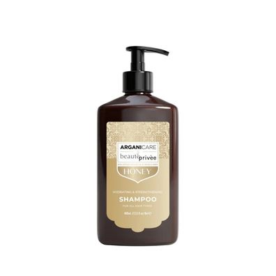 Arganicare, Honey, Haarshampoo, feuchtigkeitsspendend und stärkend, 50 ml