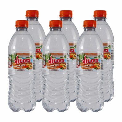 Vitrex Pfirsich Erfrischungsgetränk (6 x 0,5L) EINWEG