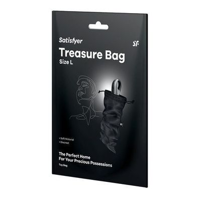 Satisfyer Organizer-Tasche L Schwarz - Elegante Aufbewahrungslösung