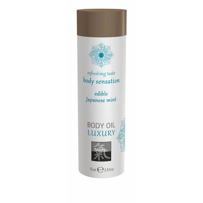 Shiatsu Edible body oil Japanese Mint 75ml