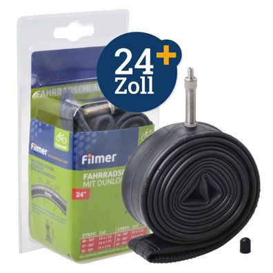 Fahrradschlauch 24x1,75/1,95 Dunlop Fahrradzubehör Schläuche Filmer 45171