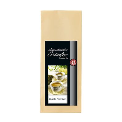 Schrader Grüner Tee Vanille Premium, aromatisiert
