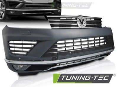 Upgrade Sport Design Frontstoßstange passend für VW Touareg II 14-18 mit PDC und Zu