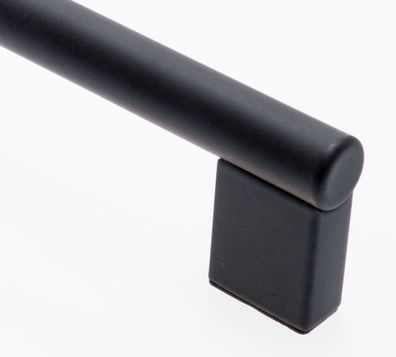 Möbelgriffe BA 128 - 480mm Küchengriffe Schwarz Stangengriff Ø 12mm