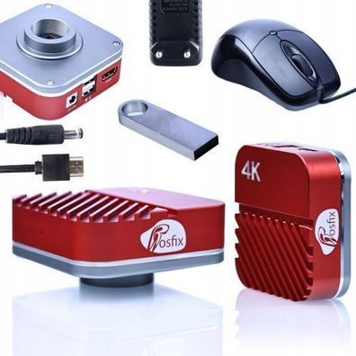 Rosfix Mikroskopkamera KHMP-4K-60FPS – 16MP Sony CMOS | HDMI, C-Mount, USB