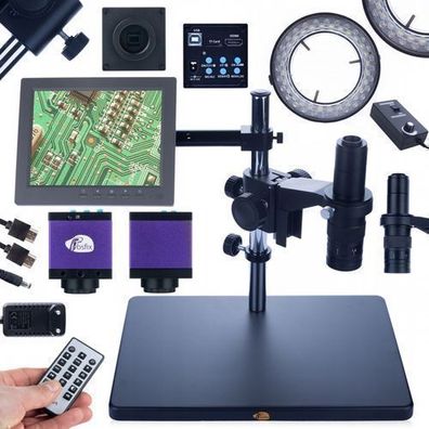 Rosfix Set Digitalmikroskop Earth Pro MCEP-0.5X + 56xLED + Kamera USB