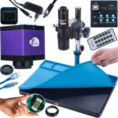 Rosfix Set Digitalmikroskop Earth Pro + Kamera HDMI USB + Silikonmatte 380x260
