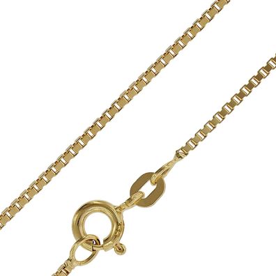 trendor Schmuck Halskette für Anhänger 333 Gold Venezianer Kette 0,9 mm 71750