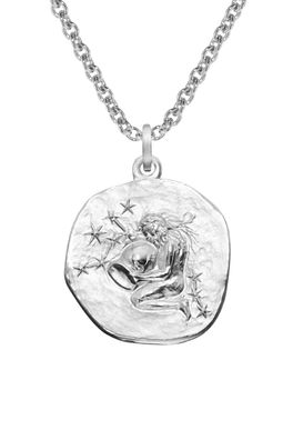 trendor Schmuck Sternzeichen Wassermann mit Halskette 925 Silber Ø 16 mm 08441-02