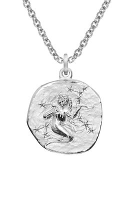 trendor Schmuck Sternzeichen Jungfrau mit Halskette 925 Silber Ø 16 mm 08441-09
