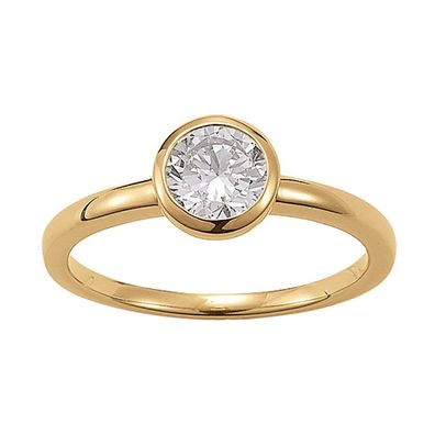 Viventy Schmuck Damenring 925 Sterlingsilber goldplattiert Verlobungsring 777991