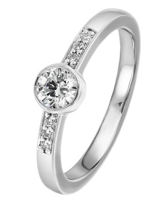 Viventy Schmuck Damen-Ring Silber 925 Verlobungsring Zirkonia 769721