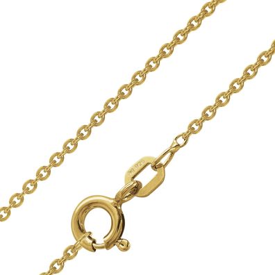 trendor Schmuck Ankerkette für Herren Gold auf Silber 925 Ø 2,0 mm 39028