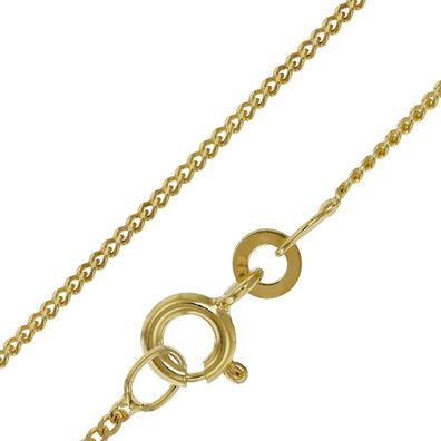 trendor Schmuck Panzerkette Gold 333/8K Collierkette 1,2 mm 39699
