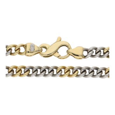 Platin-Gold Bicolor Gold 750 Platin 950 poliert 25326617 Second Hand getragen