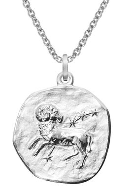 trendor Schmuck Sternzeichen Widder Ø 20 mm und Halskette 925 Silber 51610-04