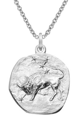 trendor Schmuck Sternzeichen Stier Ø 20 mm und Halskette 925 Silber 51610-05