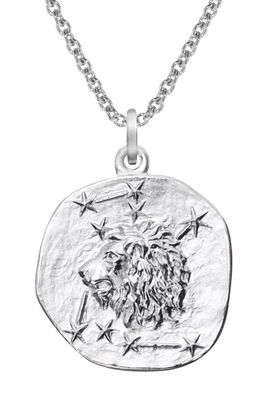 trendor Schmuck Sternzeichen Löwe Ø 20 mm und Halskette 925 Silber 51610-08