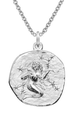 trendor Schmuck Sternzeichen Jungfrau Ø 20 mm und Halskette 925 Silber 51610-09