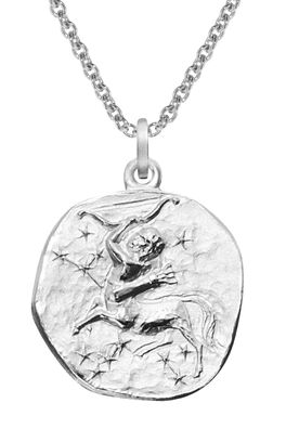 trendor Schmuck Sternzeichen Schütze Ø 20 mm und Halskette 925 Silber 51610-12