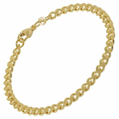 trendor Schmuck Herren-Armband Gold 333/8K Flachpanzer Breite 4,7 mm 51875