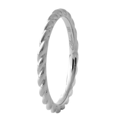 Elaine Firenze Schmuck Ring für Damen Weißgold 585 (14 Karat) 55219561R/3