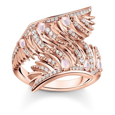 Thomas Sabo Schmuck Damenring Phönix-Flügel Roségoldfarben TR2409-323-9