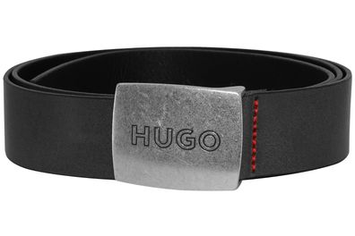 HUGO Herrengürtel Leder Schwarz Gro 50486668-001