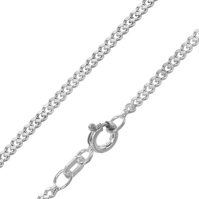 trendor Schmuck Silberkette für Anhänger 925 Silber rhodiniert Panzer 2,1 mm 70739