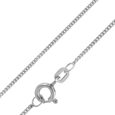 trendor Schmuck Stabile Panzerkette Silber 925 rhodiniert 1,4 mm 50446