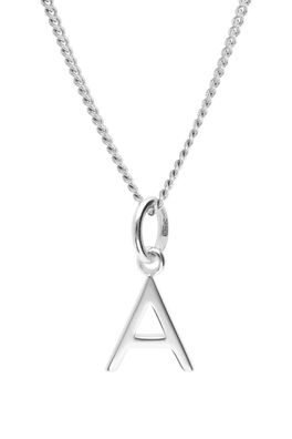 trendor Schmuck Damen-Kette mit Buchstabe A Anhänger Silber 925 15210-A