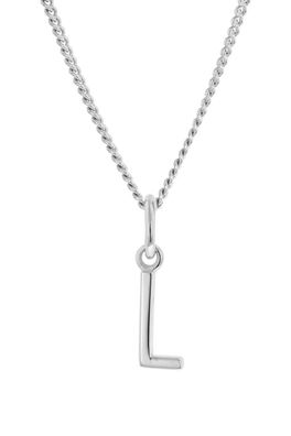trendor Schmuck Damen-Kette mit Buchstabe L Anhänger Silber 925 15210-L