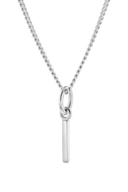 trendor Schmuck Damen-Halskette mit Buchstabe I Anhänger Silber 925 15210-I