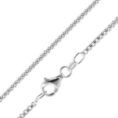 trendor Schmuck Halskette Venezia Halbrund 925 Silber Breite 1,5 mm 15785