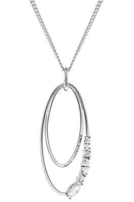 trendor Schmuck Damen-Kette Silber 925 Zirkonia-Collier 68360