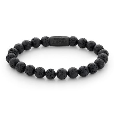Rebel & Rose Schmuck Herren-Armband Black Moon 8 mm RR-80071-B