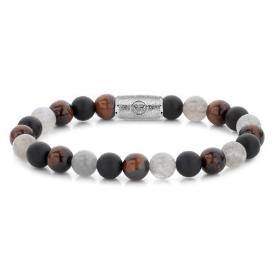 Rebel & Rose Schmuck Herren-Armband Fall Feelings 8 mm RR-80070-S