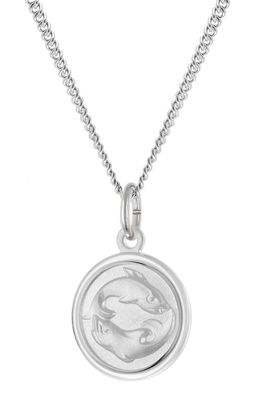 trendor Schmuck Kinder-Halskette Sternzeichen Fische 925 Silber 28606-03