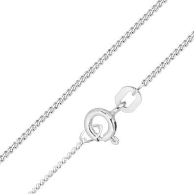 trendor Schmuck Halskette für Anhänger 925 Silber Feine Panzerkette 1,2 mm 28940