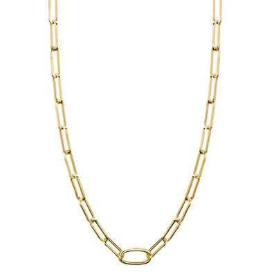 Thomas Sabo Schmuck Charm-Halskette Goldfarben mit Connect Link C1207-413-39