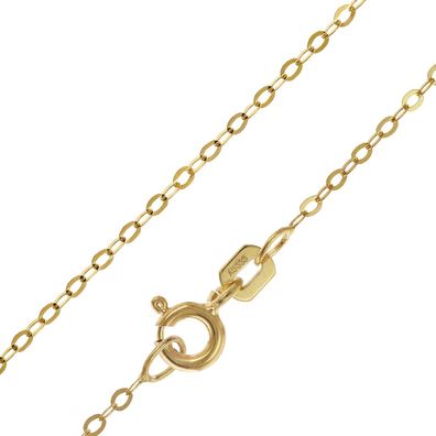 trendor Schmuck Halskette 333 Gold 8K Flachankerkette 1,4 mm breit 31215