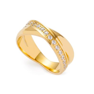 Leonardo Schmuck Damenring Daria Goldfarben 02692