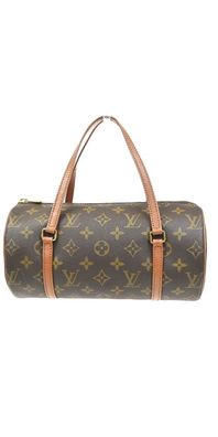 Louis Vuitton Papillon 26 Monogram Canvas Handtasche Braun