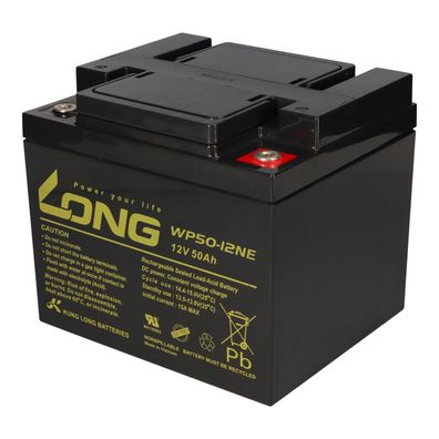 Ersatzakku-Set 24V 50Ah mit 2x Kung Long WP50-12NE für Meyra Ortopedia Ortocar