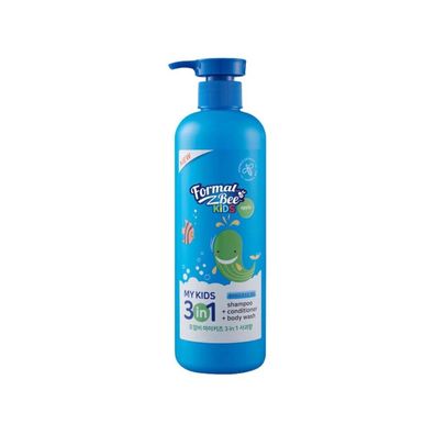 Formal Bee, 3in1 Apple, Haarshampoo, Haarspülung und Duschgel 3-in-1, 1000 ml